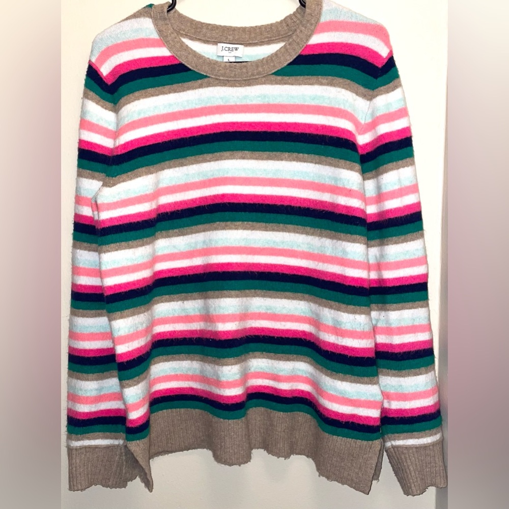 J CREW - Women’s Crew Extra Soft Striped Sweater